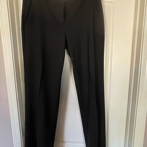 Theory Black Italian Stretch Wool Trouser 12 Originally $235